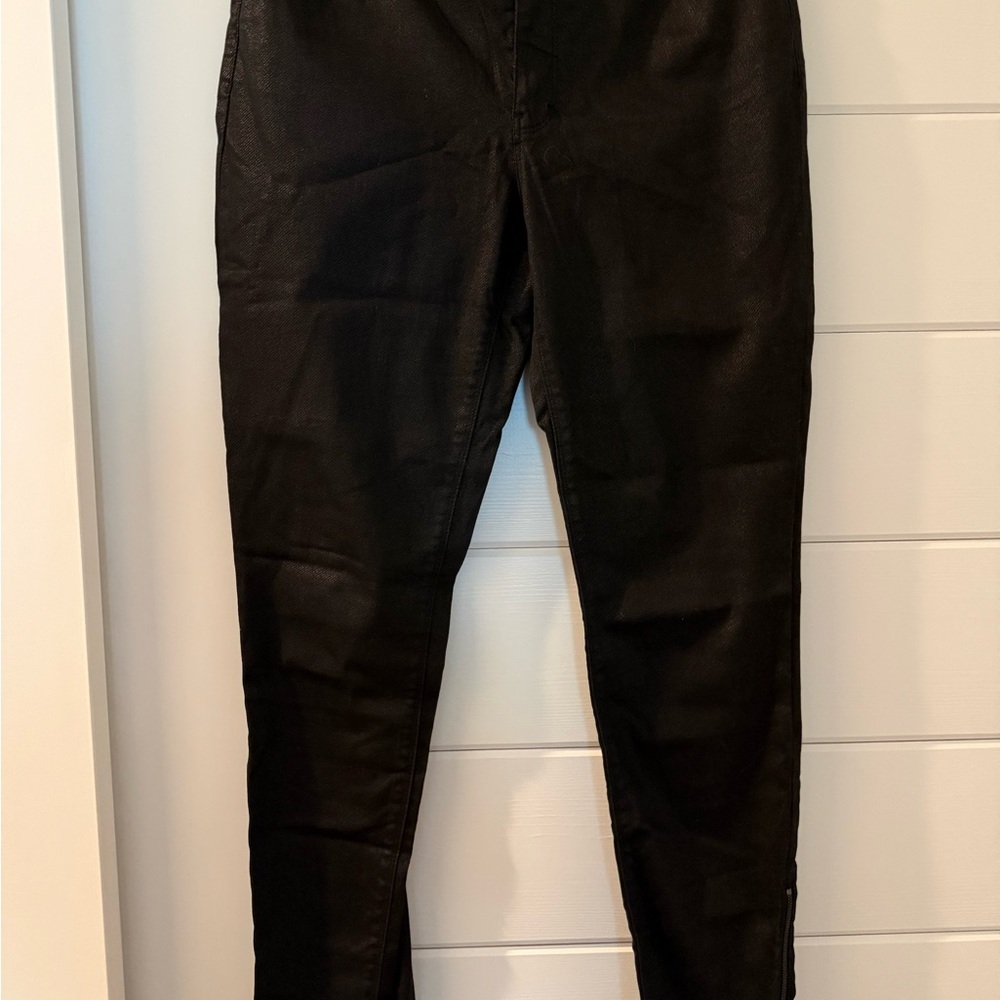White House Black Market Black Skinny Jeans Sz 8
